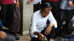 Ekspresi Jokowi Saat Belanja Kedondong di Probolinggo