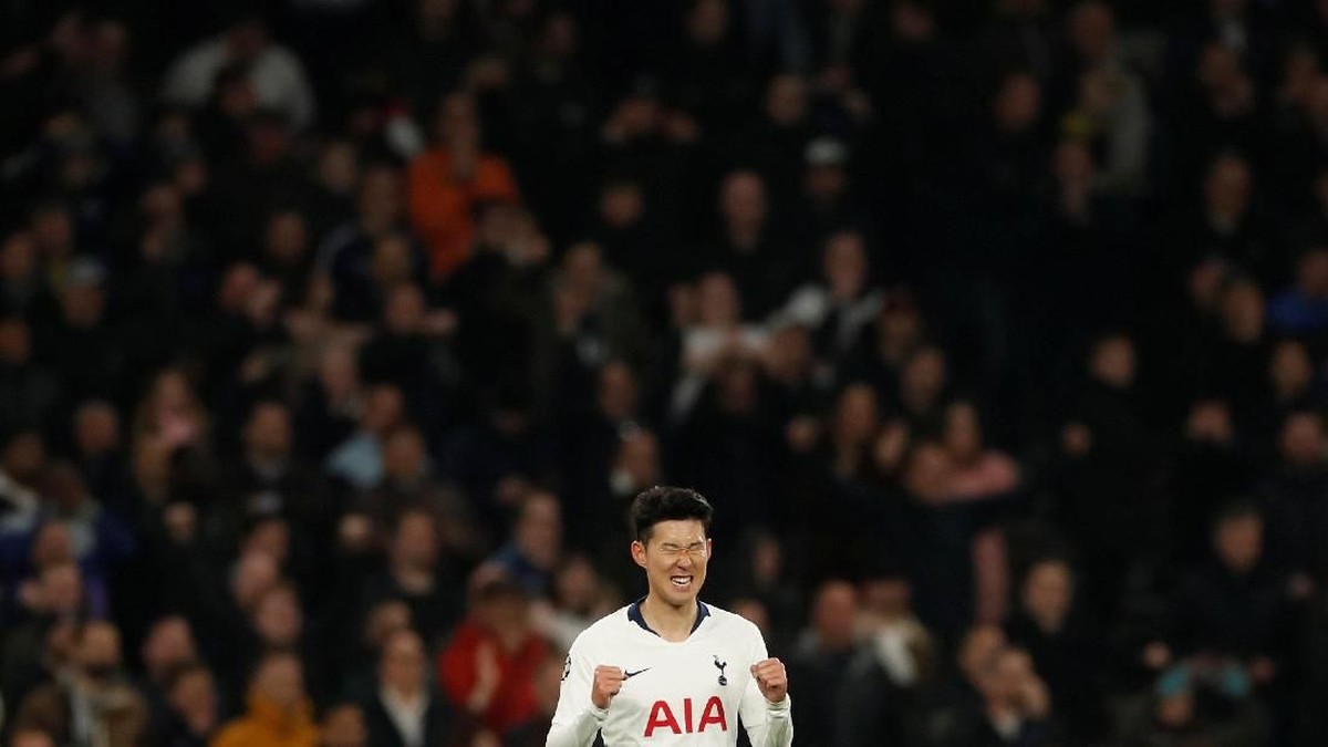 Son Heung-min absen di laga pertama Tottenham Hotspur di liga Inggris. (Paul Childs/Action Images via Reuters)