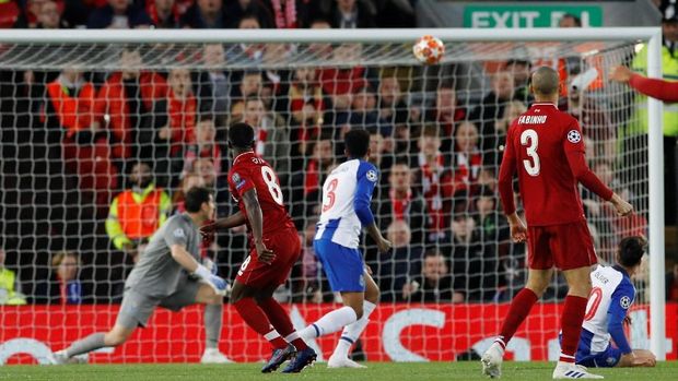 Hasil Liga Champions: Liverpool Bekuk Porto 2-0