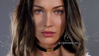 Panggabungan Megan Fox dan Gigi Hadid membuat banyak orang jatuh hati. Dok. Instagram/morphy_me