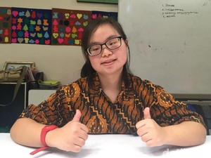 Kenalin Alice, Penyandang Down Syndrome Jago Masak dan Olahraga