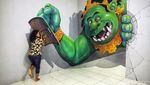 Seru Banget! Berfoto di Lukisan 3D Blok M