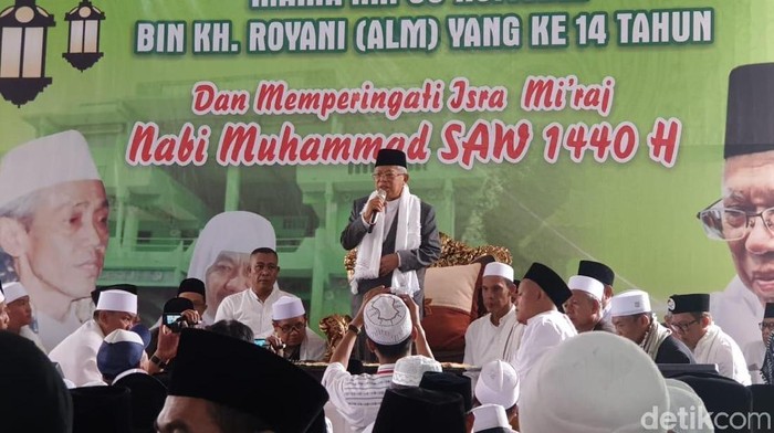 Maruf Amin: Kalau Tidak Ada Pesantren Habis Agama Islam