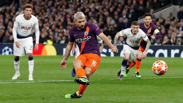 Sergio Aguero cetak 21 gol di Liga Primer Inggris musim lalu.