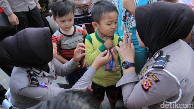 Keseruan Trauma Healing Anak Korban Banjir Kabupaten Bandung