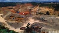 Progres pembangunannya saat ini baru sampai 49%, sejak dimulai pembangunan di awal 2017 lalu.