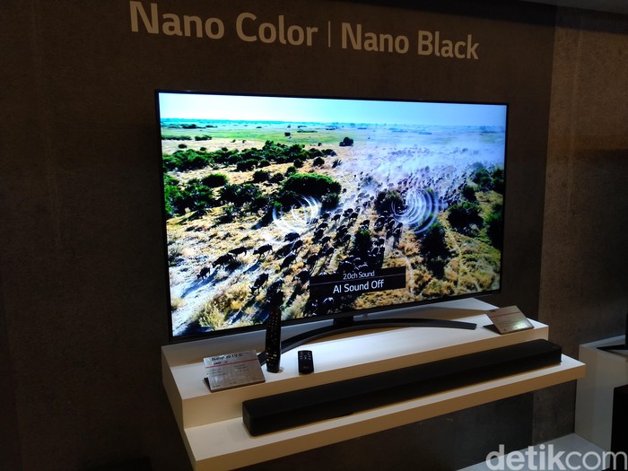 Peluncuran televisi baru LG. Foto: Imron Rosyadi/detikinet Peluncuran televisi baru LG. Foto: Imron Rosyadi/detikinet