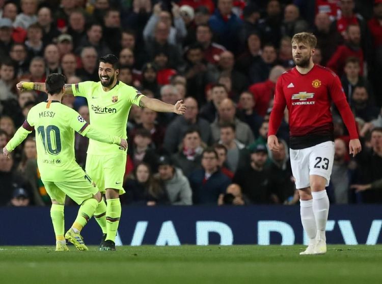 Blaugrana Sungkurkan Setan Merah