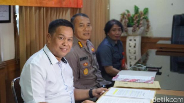 Konpers Kasus Penipuan Ketua Kadin Bali