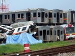 Melihat Kuburan Kereta Api di Purwakarta