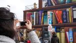 Foto Viral di Instagram, Mural Rak Buku Raksasa di Belanda