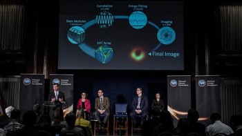 Ini memiliki massa 6,5 miliar kali dari Matahari. Dan itu adalah salah satu lubang hitam terberat pernah ada, menurut kami. Ini adalah monster absolut, juara kelas berat lubang hitam di semesta, tuturnya. (Foto: Reuters)