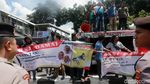 Massa Geruduk KPK Peringati 2 Tahun Kasus Novel Baswedan