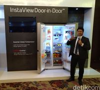 LG Hadirkan Kulkas Pintu Berlapisnya ke Indonesia
