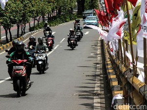 Bendera Parpol Bikin Celaka, KPU DKI Tegaskan Larangan Pemasangan di Flyover