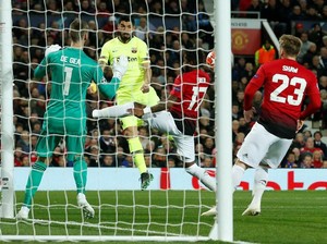 Gol Cepat di Old Trafford Bikin Barcelona Tenang