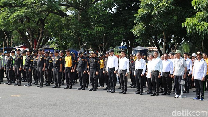BPB dan Linmas Surabaya siap amankan Pemilu 2019