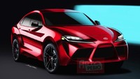 Memang desain Toyota Supra ini belum bisa dipastikan apakah akan diproduksi. Meski demikian desain Toyota Supra SUV hasil kolaborasi BMW-Toyota ini jadi semakin terlihat. Foto: Pool (Autoevolution)