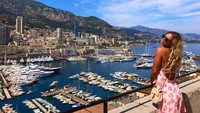 Beautiful Monaco, kata Yuliya saat plesiran ke Monaco (Instagram/Yuliya Efimova)