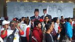 Ribuan Orang Hadiri Pidato Kebangsaan Prabowo di Surabaya