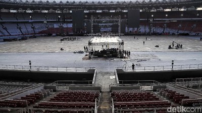 Begini Persiapan Konser Putih Bersatu di GBK