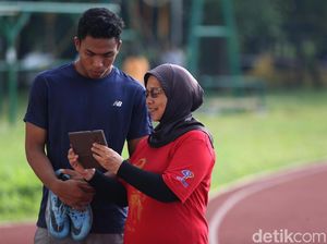 Tangis Bahagia Zohri dan Pelatih Usai Genggam Tiket Olimpiade 2020 Tokyo