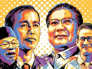 Survei Alvara: Elektabilitas Jokowi 52,2% Prabowo 38,8%