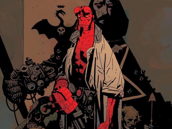 Komik Hellboy diterbitkan oleh Dark Horse Comics
