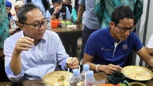 Hobi Kulineran, Zulkifli Hasan Pilih Makan Bareng Istri hingga Sandiaga Uno