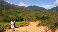 Mereka muncul dari isolasi selama berabad-abad untuk membantu menyelamatkan dunia. Kata salah satu dari mereka, Luis Guillermo Izquierdo mengatakan The Younger Brother sedang merusak dunia (Christopher P Baker/BBC Travel)