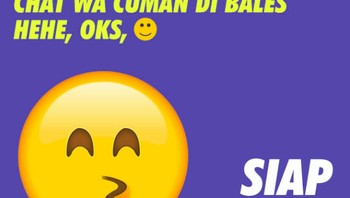 Korban dibalas chat singkat-singkat. (Foto: Facebook)