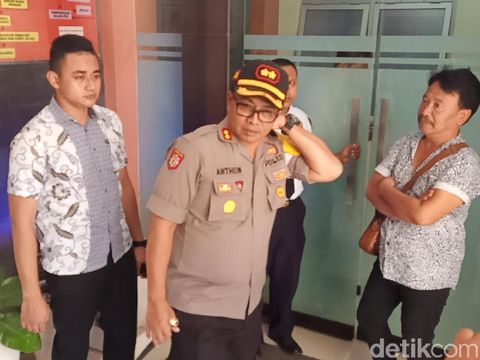 Kapolresta Kediri di RS Bhayangkara/