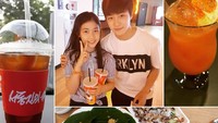 Ini bukti kalau Nam adalah seorang foodies. Lihat makanan yang ia cicip dan unggah cukup banyak.Foto: Instagram@namdareum