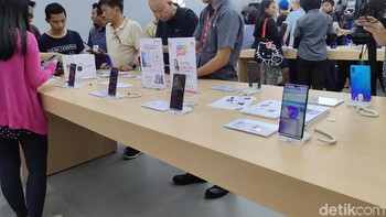 Huawei berencana menghadirkan satu toko high-end lagi di Indonesia untuk tahun ini. Foto: Virgina Maulita Putri/detikINET