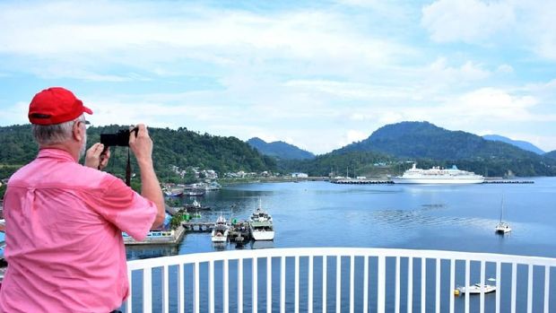 Kapal Pesiar Keempat Singgah di Sabang, Bawa 900 Turis