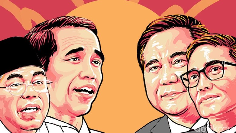 Quick Count Sementara CSIS-Cyrus: Jokowi 55,7% Prabowo 44,3% Quick Count Sementara CSIS-Cyrus: Jokowi 55,7% Prabowo 44,3%