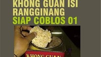 Anggota komunitas ini biasanya beraksi usai lebaran. Biskuitnya sih udah habis, tapi kalengnya sengaja nggak dibuang. Tujuannya tentu untuk dijadikan wadah renginang. Foto: Istimewa