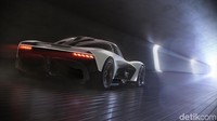 Mobil disebutkan akan menggunakan mesin V6 hybrid yang sanggup membawa mobil dari 0-100 km per jam dalam waktu kurang dari 2,5 detik. Foto: Aston Martin