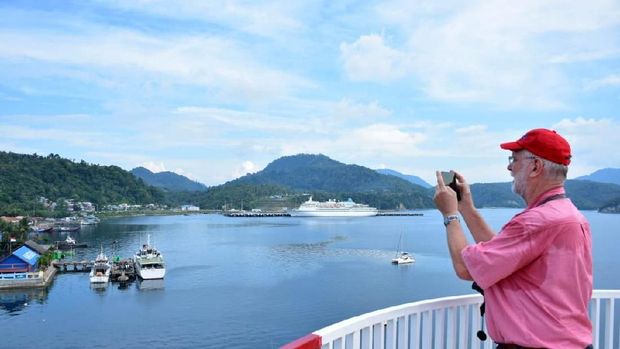 Kapal Pesiar Keempat Singgah di Sabang, Bawa 900 Turis