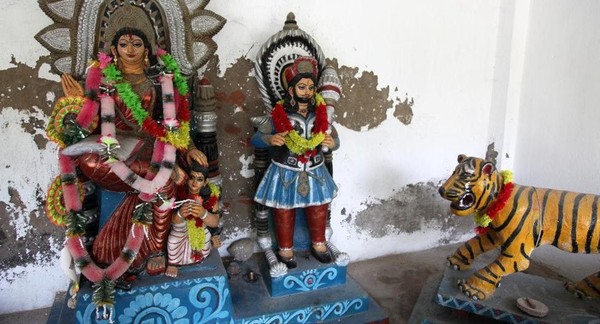 Satu hal yang menyatukan penduduk desa, berkah dari Bonbibi, Dewi Hutan. Selama berabad-abad, dewa yang dihormati ini dianggap telah melindungi orang India dan Bangladesh, Hindu dan Islam, kaya dan miskin sebelum menuju ke hutan (BBC Travel) Satu hal yang menyatukan penduduk desa, berkah dari Bonbibi, Dewi Hutan. Selama berabad-abad, dewa yang dihormati ini dianggap telah melindungi orang India dan Bangladesh, Hindu dan Islam, kaya dan miskin sebelum menuju ke hutan (BBC Travel)
