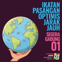 Ikatan pasangan optimis jarak jauh segera gabung 01. Foto: instagram @teplete