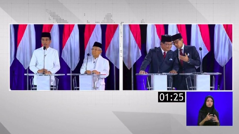 Debat Terbuka: Sandi Dinilai Kuasai Ekonomi, Jokowi Paksa Bicara Digital Debat Terbuka: Sandi Dinilai Kuasai Ekonomi, Jokowi Paksa Bicara Digital