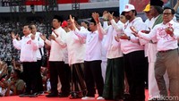 Sejumlah tokoh nasional turut hadir dalam Konser Putih Bersatu yang digelar di GBK. Pool/Pradita Utama/Dok. Detikcom.