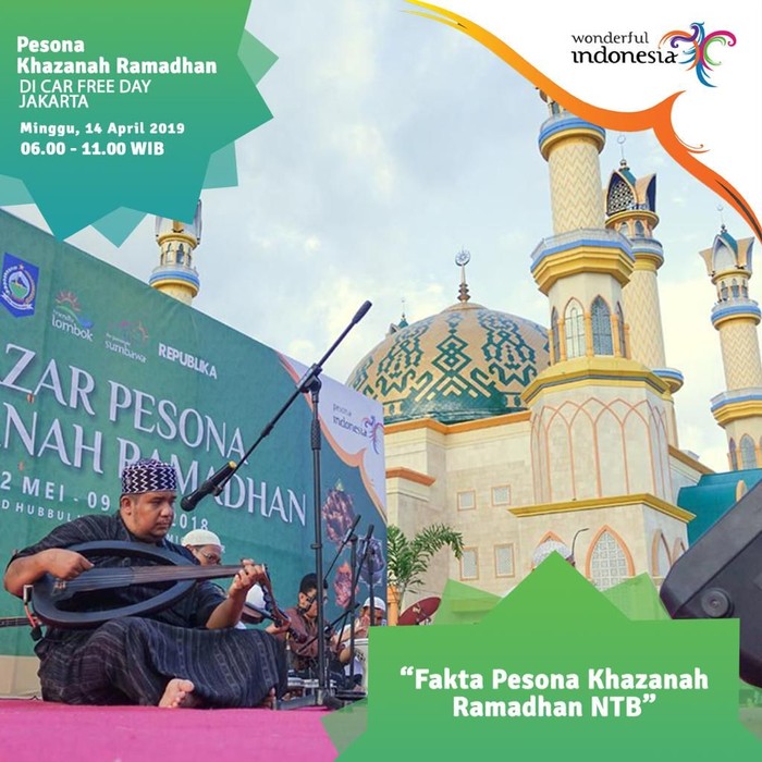 Khazanah Ramadhan Lombok Sumbawa 2019 Ajang Tegaskan Branding Halal