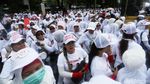 Gaspol Konvoi Massa Pro Jokowi-Maruf Padati Jalan Sudirman