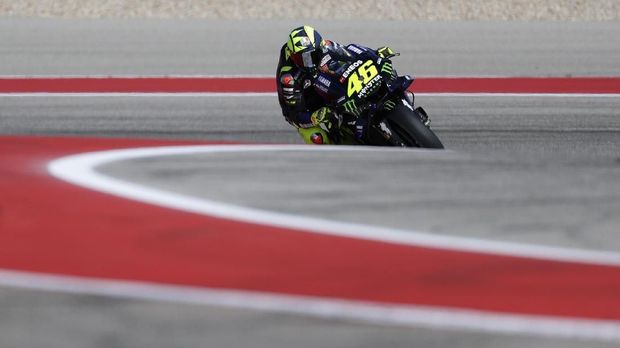 Valentino Rossi ada di posisi kedua klasemen MotoGP 2019.