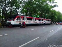 Lokomotif Uap Parkir di Ngarsopuro, Perjalanan KA Solo-Wonogiri Dipangkas