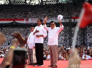 Jokowi Ucapkan Terima Kasih Spesial untuk JK