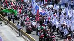 Massa Pendukung Jokowi-Maruf Amin Ramaikan Panggung Solidaritas