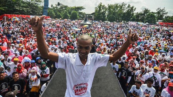 Mantul Begini Meriahnya Kampanye Terbuka Jokowi-Maruf di Tasikmalaya